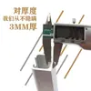Balcón Aleación de Aluminio Engrosada Riel Universal Colgante Puerta Corredera Puerta Corredera Riel Deslizante Silencioso Rueda Colgante Uso Rudo Champagne Plata Blanco Cocina