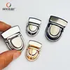 Hebilla de hardware para equipaje al por mayor de fábrica candado de pico de pato metálico candado para bolso tejido a mano diy botón de candado para bolso