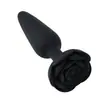 Tapón Anal de Silicona Rosa Tapón Anal Colorido Dilatador Anal Juguetes Sexuales para Adultos Masturbación Coqueteo Productos Sexuales