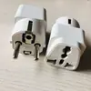 Adaptador de Tomada Universal de Cobre Puro Padrão Britânico para Padrão Alemão Europeu Adaptador de Energia Padrão Americano Europeu Australiano Carcaça de PC de Cobre
