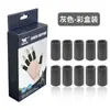 Protector de dedo para baloncesto deportivo, protector de nudillos de punto de nailon transpirable, protector de dedo absorbente de sudor deportivo para adultos al por mayor