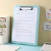 Organizador de Documentos A4 Porta-Provas Específico para Estudantes Prancheta A4 Tábua de Escrita Prancheta