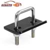 Modificación de coche SUV Remolque universal Barra de brazo de boca cuadrada Gancho Dispositivo antiaflojamiento Tensor Antivibración Bloqueo estable Antivibración