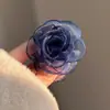 Pinza de Agarre Pequeña de Camelia Francesa Pinza de Pelo Elegante de Princesa Pinza de Moda para la Parte Trasera de la Cabeza Adorno para el Cabello Pinza de Tiburón Pinza Lateral