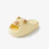 Pantuflas de Garra de Gato Caramelo Lindas de Dibujos Animados para Mujer, Sandalias de Verano para el Hogar Antideslizantes de Suela Gruesa Estilo Pareja de Goma EVA Suave para Hombre