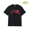 Marca de moda estadounidense Corteiz Camiseta Casual Deportiva Holgada de Manga Corta con Estampado de Barco de Crucero Alcatraz para Pareja