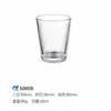 Vasos de vidrio para velas perfumadas de material blanco de alta calidad hechos a medida desde la fábrica de origen, disponibles en múltiples tamaños, recipientes de cera de soja, admite etiquetado serigrafiado