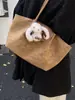 Bolsa de Hombro Versátil Simple de Moda Commuter Transfronteriza 2026 Invierno Nueva Tendencia para Mujer Gran Capacidad