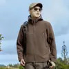 Jaqueta softshell masculina, camada única, impermeável, corta-vento, leve, adequada para primavera e outono, jaqueta softshell funcional para atividades ao ar livre