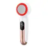 Dispositivo Introductor de Calor y Frío Masajeador, Dispositivo de Belleza para Cuidado Facial con Luz Roja y Azul, Guía de Hielo para Tensar la Piel, Dispositivo Martillo de Hielo Compresa Fría de Hielo