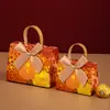 2026 Nuevo Estilo Caja de Dulces Caja de Recuerdos de Boda Caja de Dulces de Boda de Alta Gama Venta al por Mayor Nicho Bolsa de Dulces de Boda Portátil Caja Vacía
