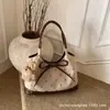 Bolsa Feminina Mais Vendida com Bolinhas, Grande Capacidade, Novo Modelo 2026, Bolsa de Ombro para o Dia a Dia, Bolsa de Ombro, Bolsa Tote Coreana de Nicho