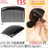 Preto Brilhante 27 Dentes Plástico Pente Fino Acessório de Cabelo Direto do Fabricante Acessórios DIY Atacado Pente de Franja Grampo de Cabelo