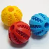 Juguete de pelota dispensadora de comida para mascotas educativo resistente a mordidas molar golden retriever corgi perro aliviando perro congestionado juguete de pelota dispensadora de comida para perros pelota elástica