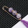 Broche de borlas, nuevo broche anti-exposición para escote de cheongsam y Hanfu de estilo chino, pin decorativo y de fijación para camisas y faldas