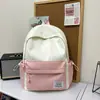 2026 Mochila Nueva para Escuela Secundaria Estudiante Ins Gran Capacidad Estrella Doble Hombro Fresca Linda Ligera Versátil Mochila