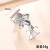 Pulseira Popular Transfronteiriça de Aço Inoxidável com Superfície Larga, Design de Flor e Folha, Pulseira Aberta para Mulheres, Design de Alta Qualidade, Joia de Aço Titânio