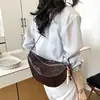 Yuezi 2026 Verano Nuevo Bolso Suave de Media Luna Bolso de Axila para Mujer Casual Versátil Hombro Cruzado Bolso Dumpling