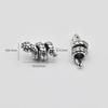 Colgante de plata de ley 999 con forma de serpiente del zodiaco, colgante de flor de serpiente, hecho a mano, con cuentas de serpiente, pulsera de cuerda, accesorios de joyería