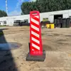 Defletor Refletivo Tipo Dividido Tambor de Impacto Estilo Exportação Tambor de Impacto Barreira de Estrada Pilar de Isolamento Placa de Aviso de Colisão Rodoviária