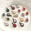 Pingente de Joia Oval Retrô Exquisito Simples Strass Feito à Mão DIY Acessórios para Colar Acessórios de Pulseira de Aço Inoxidável para Mulheres
