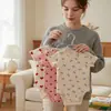 Enterizo de Verano para Bebé Niña con Adorno de Encaje, Elegante Mono Estampado de Manga Corta, Nuevo Enterizo Triangular para Salidas