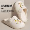 Zapatos Croc para Mujer 2025 Nuevo Verano Playa Antideslizantes Sandalias Ropa de Playa Suela Gruesa Birkenstock Chanclas de Dedo Medias