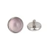 Liga de Titânio F136 0,9x 4mm Pedra Natural Olho de Tigre Joia para Piercing Stud de Lábio Stud de Orelha Stud de Língua Piercing