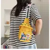 Bolso cruzado versátil de correa ancha, Bolso de hombro pequeño moderno para niños, Nuevo y moderno bolso de pecho de lona para estudiantes, Ligero