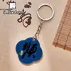 Chaveiro com Texto Inspirador em Caligrafia, Alto Valor Estético, Pingente DIY Estilo Chinês, Decoração de Bolsa em Acrílico para Estudantes, Pequeno Enfeite Pendurado
