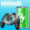 El mango de juego H10 transfronterizo viene con doble ventilador de viento para disipación de calor, conexión de seis dedos, nivel óseo, dispositivo auxiliar de presión de pollo para juegos tipo shooter