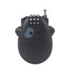 Candado de Combinación para Casco de Motocicleta Antirrobo Seguridad Retráctil Cable de Acero Candado para Bicicleta Candado de Combinación Portátil Tipo Vaca