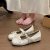 Sandalias de Tacón Grueso con Lazo para Mujer, Suela Suave, Cómodas, Nuevo Estilo Verano 2026, Tacones Altos Abiertos con Correa al Tobillo