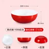 Bol Coreano de Melamina Bol para Sopa de Comida Rápida Arroz Comercial Fideos Sopa de Fideos Polvo Wonton Bol para Fideos Fríos Plástico Bol para Fideos Instantáneos Bol Apilable