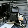 Bolsa Tote de Ombro Transversal Plissada Texturizada 2026 Fresca e Estilosa para o Trabalho e Saídas