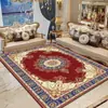 Alfombra Transfronteriza Sala de Estar Área Grande Alfombrilla Completa Suelo Alfombra Persa Retro Americana Resistente a Manchas Plegable Antideslizante Alfombrilla de Suelo
