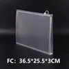 Bolsa para Archivos A4 de Estudiante con Cremallera para Guardar A5 Transparente Bolsa de Tote para Tutores A6 Bolsa Especial para Papelería para Examen Gran Capacidad