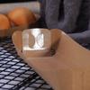 Caja quemadora de pasta de frijol Zhengcheng soporte de papel kraft caja de embalaje para hornear pan caja de pastel de frijol mungo caja de embalaje para alimentos horneados