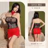 Conjunto de Lingerie Jiuli Qingchuan Ny Transparente Sexy Puro Desejo Roupa de Dormir Cos Sabor Sexy Roupa de Dormir