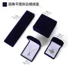 Nueva Caja de Joyería con Esquinas Redondas y Acabado Afelpado para Anillo, Colgante, Pendientes, Pulsera, Collar. Caja de Almacenamiento de Accesorios de Alta Calidad. En Stock