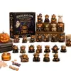 Bestseller transfronterizo Calendario de Adviento de Halloween Calendario de Cuenta Regresiva de Halloween Vaca de las Tierras Altas