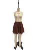 Otoño 2026 Ropa Femenina Transfronteriza Nueva Amazon Wish Europea y Americana Color Sólido Holgado Casual Faldas Pantalones Pantalones Falda