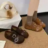 Zapatos Birkenstock Retro para Mujer 2026 Otoño Nuevos Correa con Doble Hebilla Uso Bidireccional Zapatos de Mujer Ante Interior Elevador Zapatos sin Cordones Mocasines