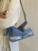 Bolso de Hombro con Cinturón Nuevo de Moda Primavera 2026 para Mujer, Bolso Cruzado de Moda para Viajar, Versátil Bolso Dumpling de Bloque de Color
