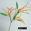 Flor Artificial Sálvia de Galho Único com Múltiplos Ramos Decoração Pastoral para Casa Hotel Arranjo Floral Sálvia Distintiva DIY