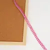 Ventas Directas de Fábrica Suministro en Stock Borde de Hilo Dorado y Plateado Colorido de 1 cm Encaje Ondulado Medianamente Curvo Accesorios para Ropa
