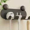 Gancho de pared creativo sin perforaciones para colgar en la pared, para cocina, dormitorio, multifuncional