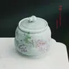 Bule Flor de Glicínia Cuia Yuerui Junyao para Uso Doméstico, Conjunto de Chá Kung Fu Exquisito com Filtro de Uma Peça e Xícara, Dispositivo de Preparo de Chá de Uma Peça