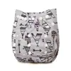 Pañales para Bebé Estampado Digital Pañales a Prueba de Fugas Pañales Lavables para Bebé Pantalones de Pañal para Niños Pañales de Entrenamiento Pañales