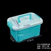 Caja de almacenamiento portátil caja de juguetes para niños caja de almacenamiento de perlas de condensación para lavandería caja de almacenamiento para ropa y snacks caja de almacenamiento transparente de PP